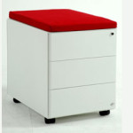 caisson de bureau avec coussin