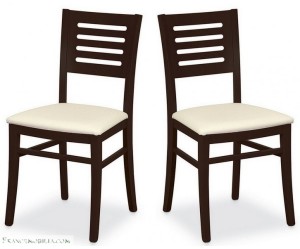 chaise de cuisine en cuir