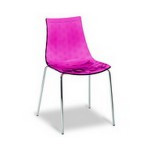 chaise de cuisine fuschia