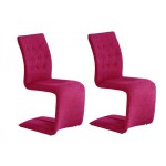 chaise de cuisine fuschia