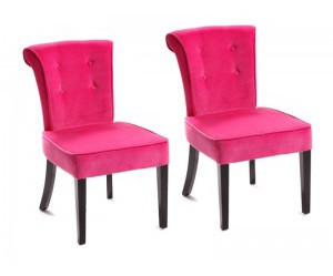 chaise de cuisine fuschia