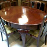 chaises salle a manger style anglais