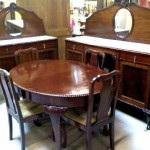 chaises salle a manger style anglais