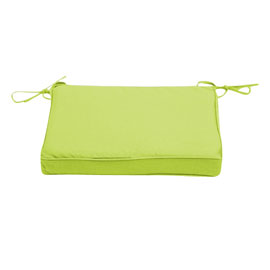 galette de chaise de jardin vert anis