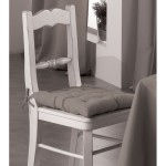 galette de chaise taupe