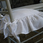 galette de chaise volantee