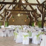 housse de chaise pour mariage en tissu