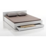 lit 2 personnes pas cher avec sommier et matelas