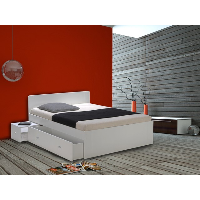 lit une personne avec tiroir pas cher