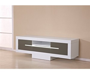 meuble bas tv couleur taupe