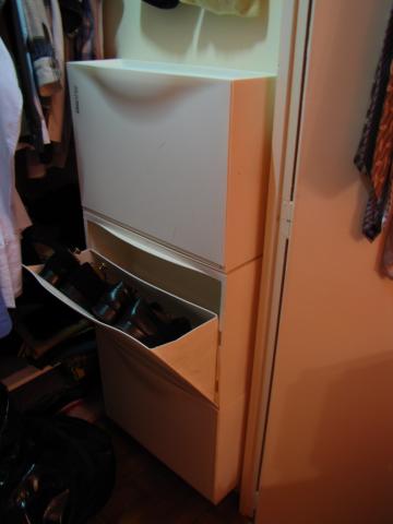 meuble chaussures ikea trones