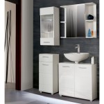 meuble haut rangement salle de bain