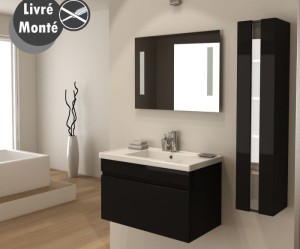 meuble haut salle de bain 80 cm