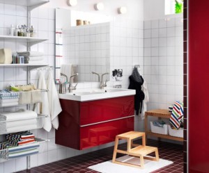 meuble haut salle de bain fly