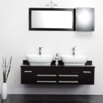 meuble haut salle de bain wenge