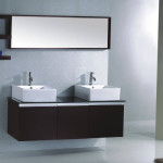 meuble haut salle de bain wenge