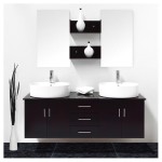 meuble haut salle de bain wenge