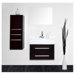 meuble haut salle de bain wenge