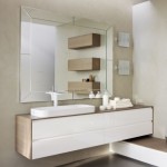 meuble salle de bain laque blanc