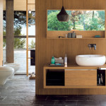 meuble salle de bain nature