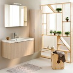 meuble salle de bain nature