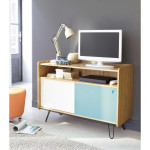 meuble tv bas vintage twist