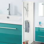 meuble vasque turquoise