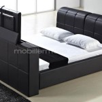 pied de lit tv integre