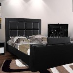 pied de lit tv integre