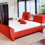 pied de lit tv integre