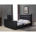 pied de lit tv integre