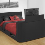 pied de lit tv integre