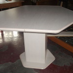 table a manger hexagonale