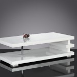 table basse design blanc