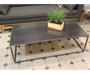 table basse metal