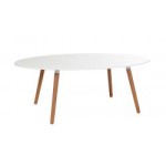 table basse wald blanche