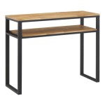 table console style industriel