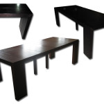 table console wenge extensible