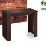 table console wenge extensible