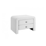 table de chevet simili cuir