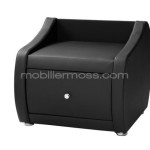 table de chevet simili cuir