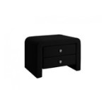 table de chevet simili cuir