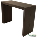 table desserte extensible