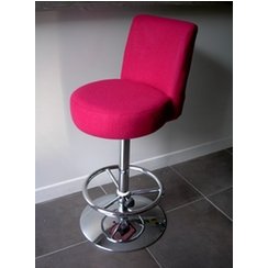 tabouret de bar fushia