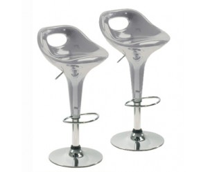 tabouret de bar gris