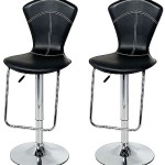 tabouret de bar noir x 2 vegas