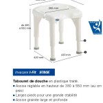 tabouret de douche ifit