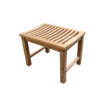 tabouret de douche teck