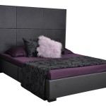 tete de lit noire 140