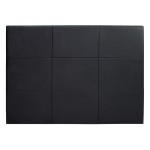 tete de lit noire 140